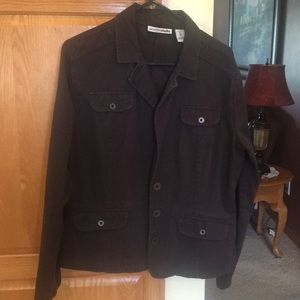 Chocolate brown jacket blazer